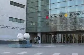 Entrada de la Ciutat de la Justícia de Valencia